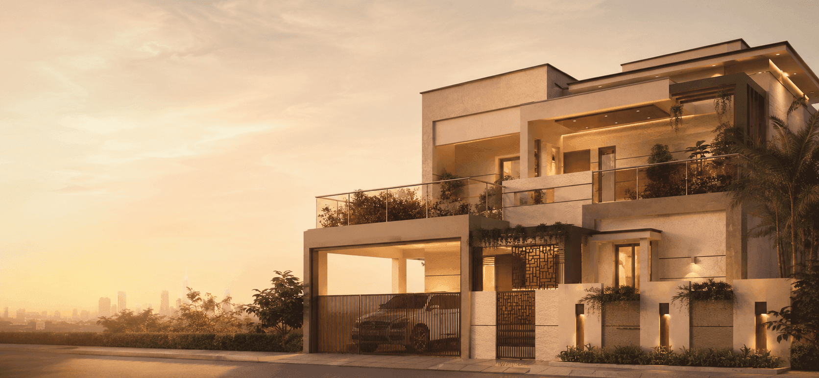 Ellington Prime Villa Front View