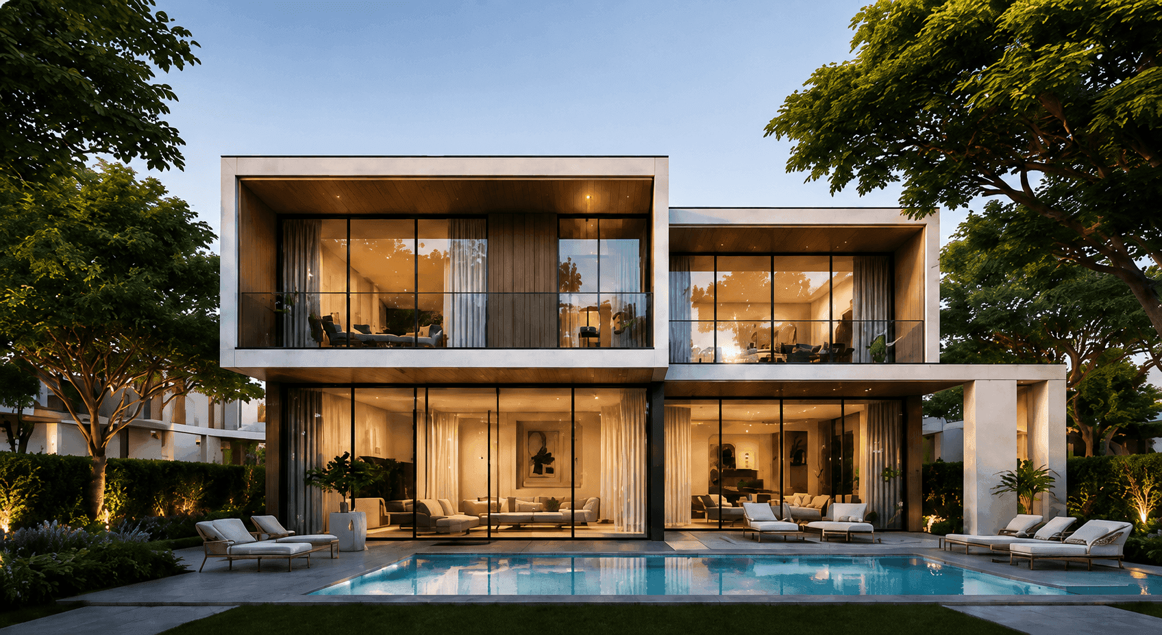Detached villa with a private pool